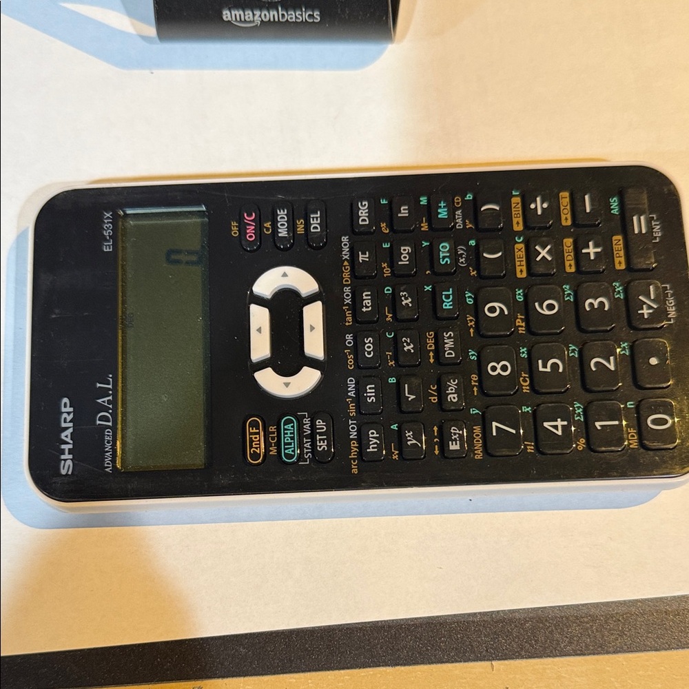 EL-546X Advanced D.A.L. Scientific Calculator - Black